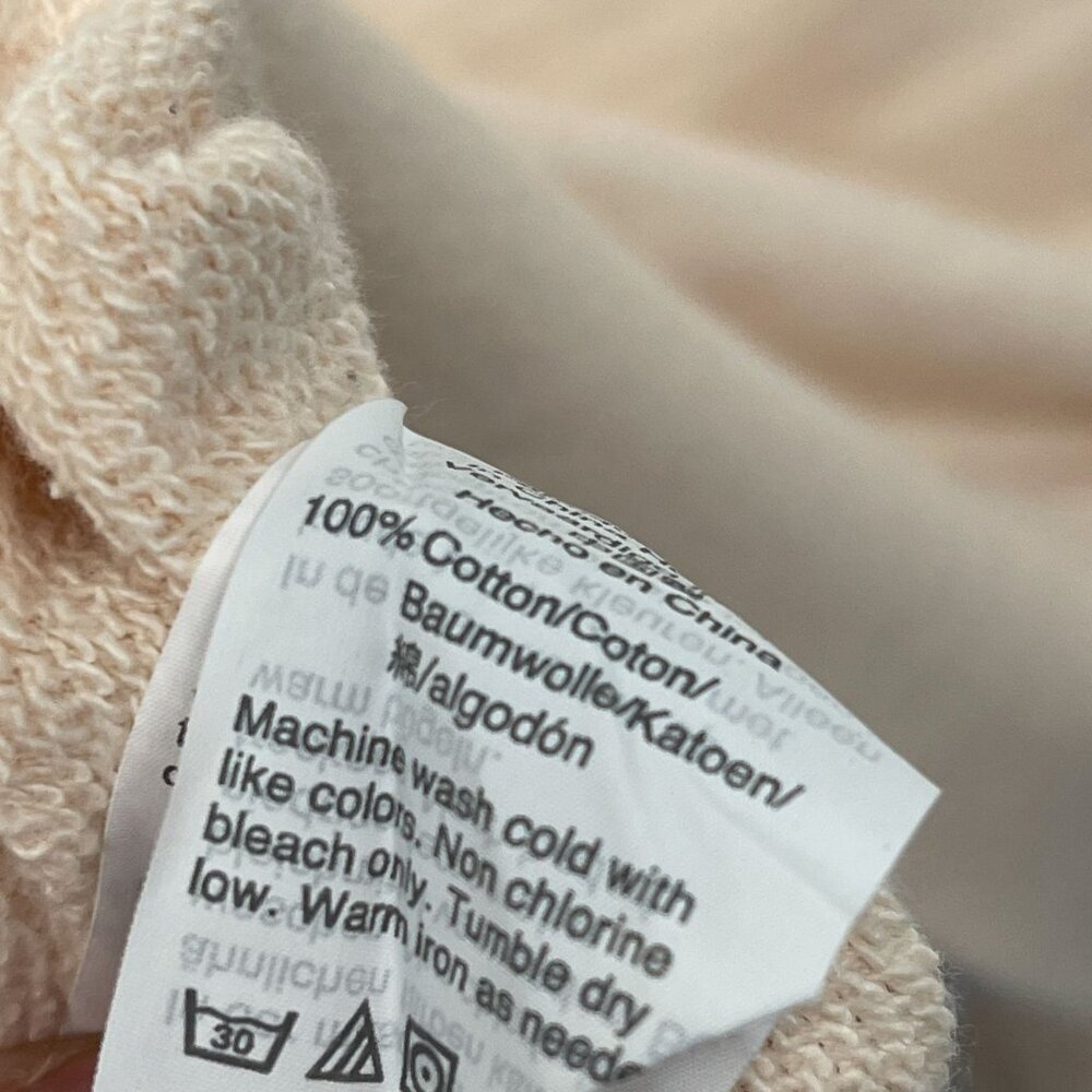 Madewell x Charity Water Heart Recycling Long Sleeve Sweatshirt Pullover Top - Picture 10 of 10